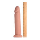 Vibrerende Siliconen Dildo Met Afstandsbediening - 25,5 cm - Pleasureplay Realistische VibratorsCurve Toys