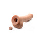 Vibrerende Squirtende Dildo - 21,5 cm TPR - Pleasureplay Realistische VibratorsXR Brands