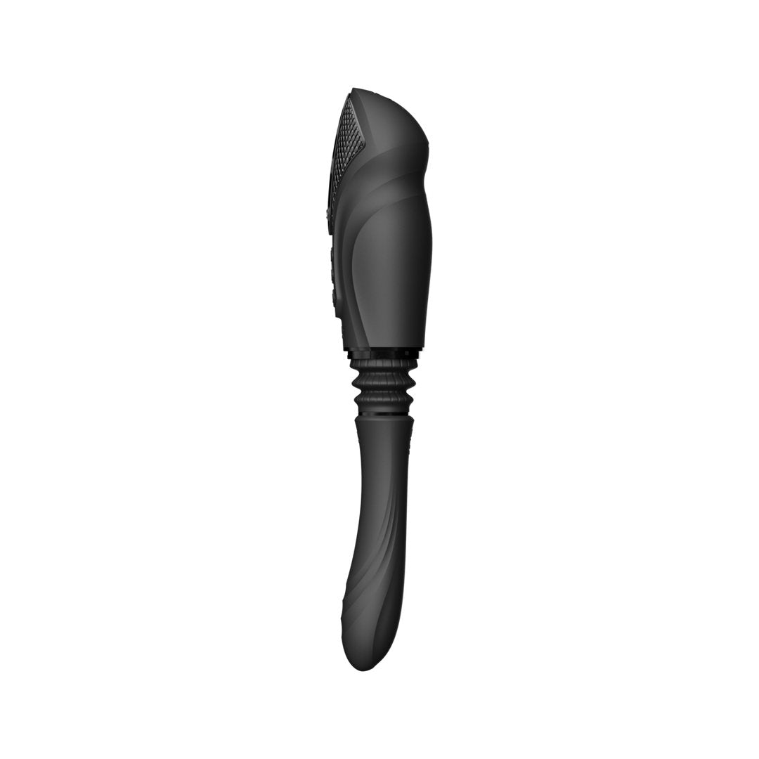 Vibrerende Stootsextoy Met Zuignap - Obsidian Zwart - EroticToyzVerwarmende VibratorsZalo