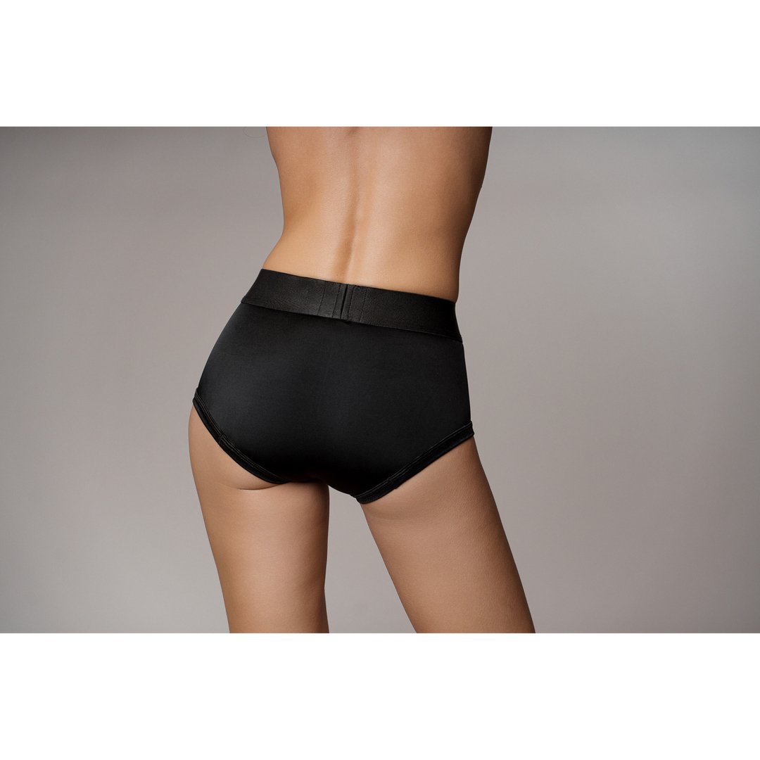 Vibrerende Strap - on Boxer - Zwart - S - EroticToyzVibrerende SlipjesOuch! by Shots