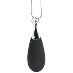 Vibrerende Teardrop Ketting van Siliconen - Zwart - EroticToyzLichaamssieradenXR Brands