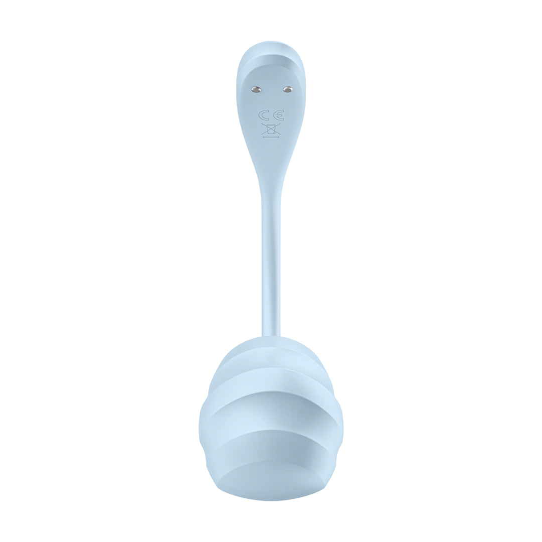 Wearable Vibrator - Lichtblauw - Pleasureplay Producten,Toys voor Koppels,Duo - Vibrators,Duo - Vibrators,Binnenkort Verwacht,Nieuwe Producten,,VrouwelijkSatisfyer