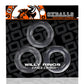 'Willy Stretchy Cockrings Set - 3 Stuks Transparant' - EroticToyzCockringenOxballs