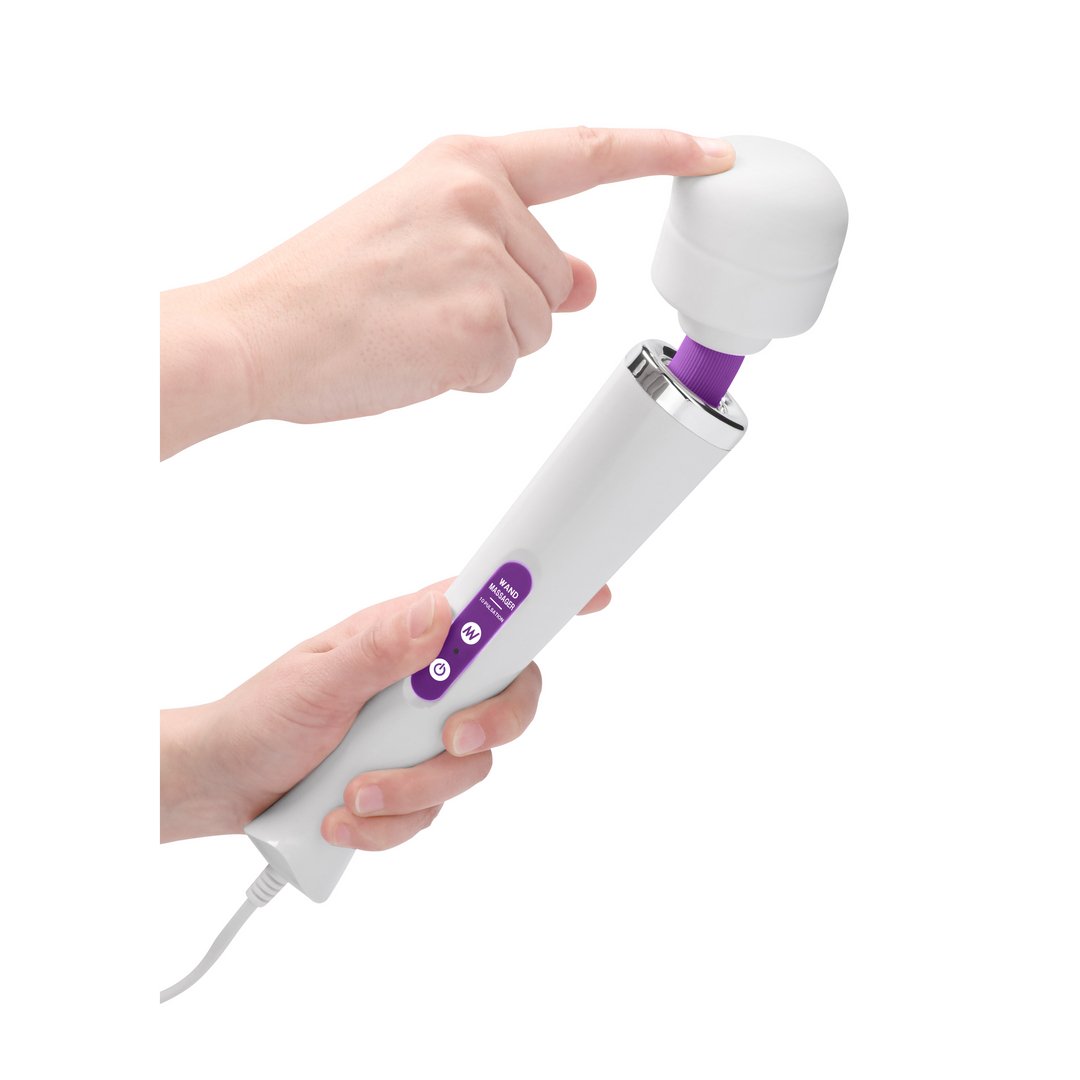 'Wonder Wand Wand Massager - 10 Vibratiestanden Paars' - EroticToyzProducten,Toys,Vibrators,Massagetoestellen Wands,,GeslachtsneutraalShots Toys by Shots