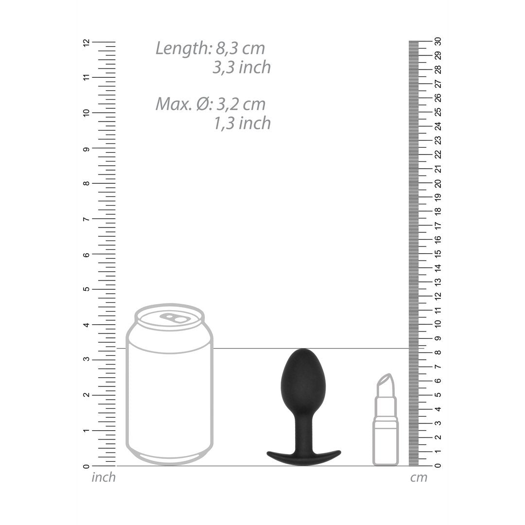 Zelfpenetrerende Buttplug - 8.3 cm - EroticToyzButtplugs Anale Dildo's Niet VibrerendSono by Shots