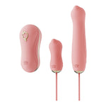 Zuigende Vibrator met Pomp en Bijlagen - Silicone - EroticToyzZuigvibratorsZalo