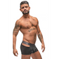 Uitgesneden Shorts - Zwart - Maat S - Pleasureplay BoxershortsMale Power