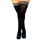 Kix'ies Dijhoge Kousen Zwart - Pleasureplay KousenKix'ies