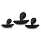 XR Brands Siliconen Buttplug Set - Pleasureplay Buttplugs Anale Dildo's Niet VibrerendXR Brands