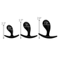 XR Brands Siliconen Buttplug Set - Pleasureplay Buttplugs Anale Dildo's Niet VibrerendXR Brands