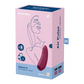 Luchtpuls Stimulator met Vibratie - Siliconen - Pleasureplay Air PulseSatisfyer